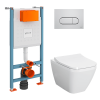 Комплект с инсталляцией Vitra Integra Square 9856B003-7207