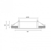 Встраиваемый светильник Hesby Lighting AtLas HSBL_0087