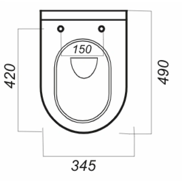 Унитаз подвесной Sanita Lux Best WC.WH/Best/DM/WHT.G/S1 с сиденьем микролифт, белый