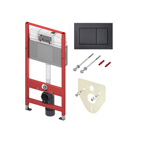 Инсталляция для унитаза TECE 9400414 с панелью смыва