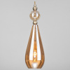Подвесной светильник Eurosvet Ilario 50202/1 янтарный