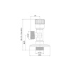 Кран подключения Iddis Optima Home 910B0P2C2CZ хром