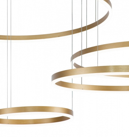 Подвесной светильник Indigo Galass 14001/4P Gold