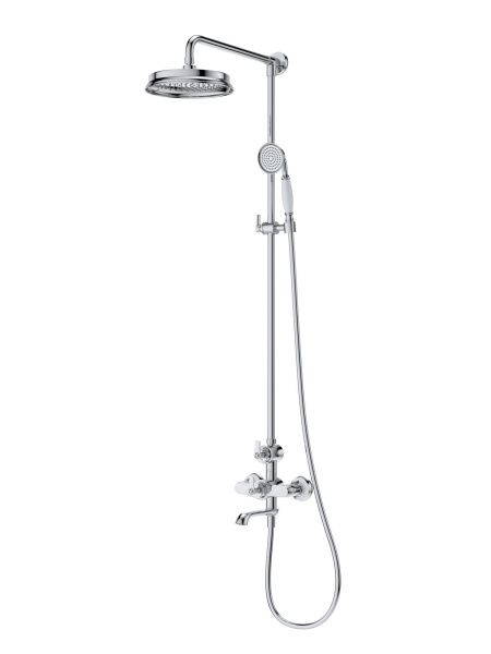 Душевая стойка со смесителем и изливом CEZARES LIBERTY-F-CVD-01