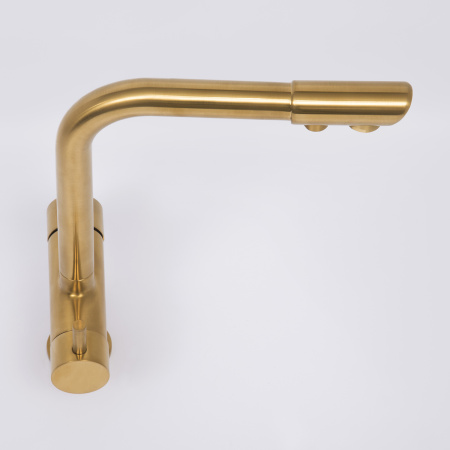 Смеситель для кухни WasserKRAFT A8387 матовое золото