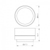 Кольцо декоративное Arlight CALIPSO 046748