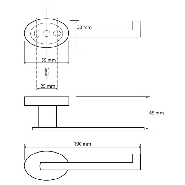 Держатель бумаги Bemeta Oval 118412021
