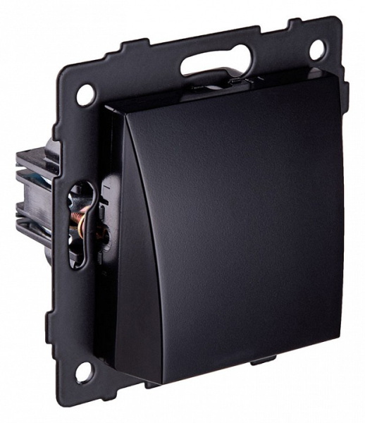 Розетка для вывод кабеля без рамки Kollinger  REA-708BK