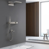 Душевая система Abber Rund AF8753SP с термостатом сатин