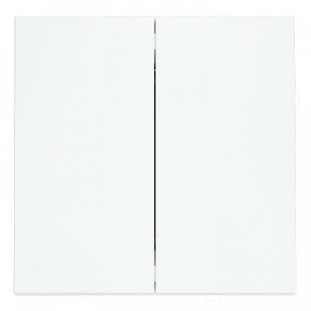 Переключатель перекрестный двухклавишный без рамки Voltum S70 VLS020502