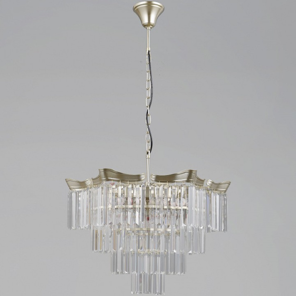 Подвесная люстра ILLUMICO LYRA IL3575-6+3PSQ-24 GD LYRA