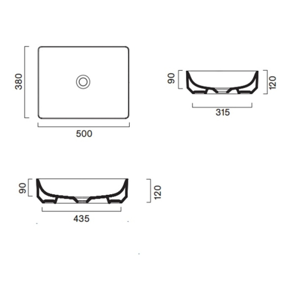 Раковина Catalano Green 50 0422500001