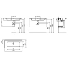 Раковина 104x46 см Ideal Standard Strada II T363501