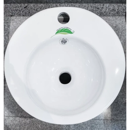 Раковина CeramaLux B133-1 37,5x36 см, напольная, белый