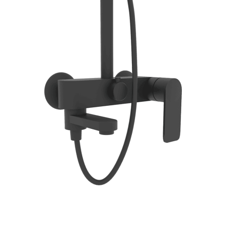 Душевая стойка Paini Viva Style P4YO687D250F3D110 черная матовая