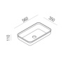 Раковина Agape Undici 60 ACER0386ZZ