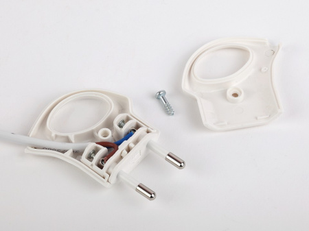 Вилка прямая без заземления Эра  V1