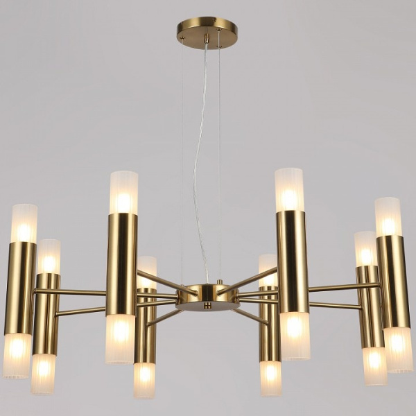 Подвесная люстра ILLUMICO BRASS IL0314-16P-79 BRASS