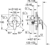 Смеситель для ванны с душем Grohe BauEdge 29079001, хром