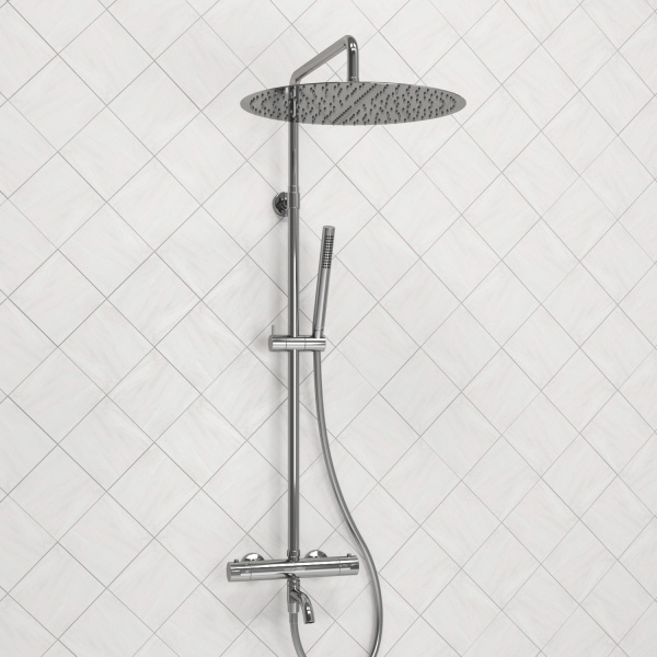 Душевая стойка WasserKRAFT A188.117.137.087.CH Thermo