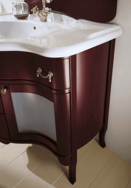 Тумба с раковиной Bagno Piu Palladio 110 матовый палисандр