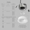 Встраиваемый светильник Denkirs SHINE GLOW DK2430-WH