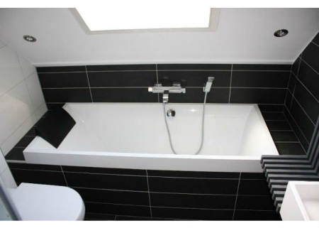 Квариловая ванна Villeroy&Boch Squaro 180x80 UBQ180SQR2V-01