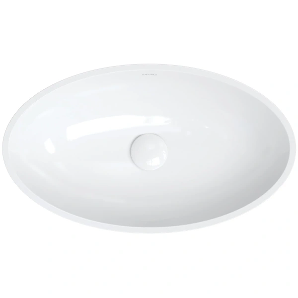 Раковина 60x35 см Omnires Siena SIENALUNBCP