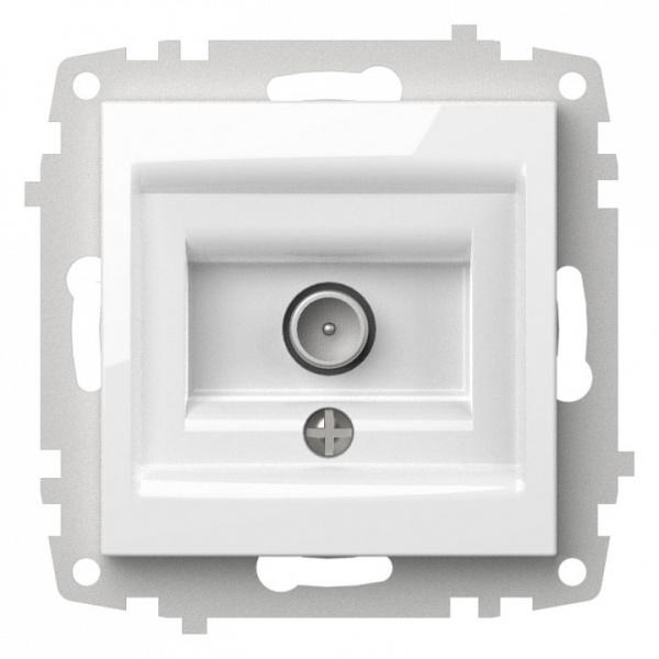 ТВ-розетка оконечная без рамки Elbi Eleсtriс Zena Vega 609-015600-273