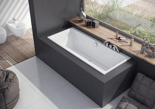 Акриловая ванна Excellent pryzmat slim 160x75