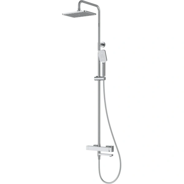 Душевая система Cezares Slider SLIDER-CVD-01 267x193 см, со смесителем, хром