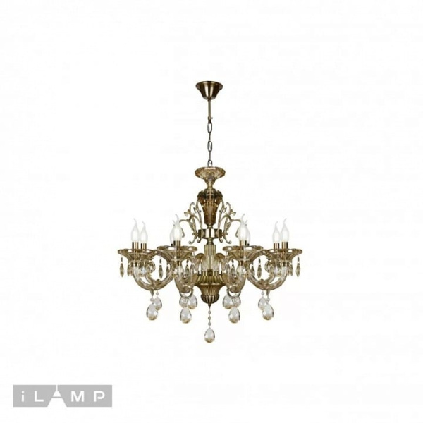 Подвесная люстра iLamp Asia 61079-8 BR