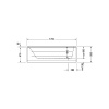 Ванна Duravit D-Code 170x75 700100000000000