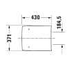 Крышка-сиденье Duravit Viu 0021290000 с микролифтом, белый