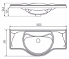 Раковина Roca America 327205000