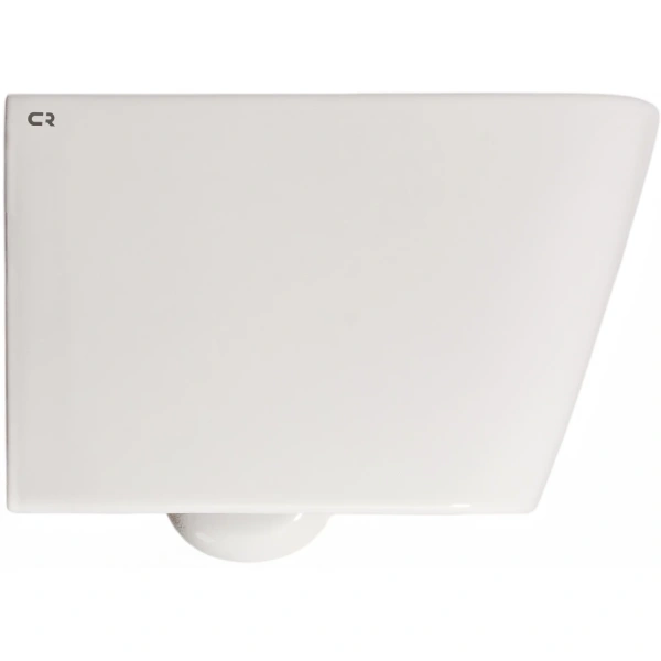 Унитаз подвесной Charus Alva EWC700-114WT безободковый, торнадо, с сиденьем микролифт, белый