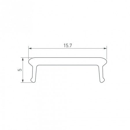 Рассеиватель Arlight LINE 063965
