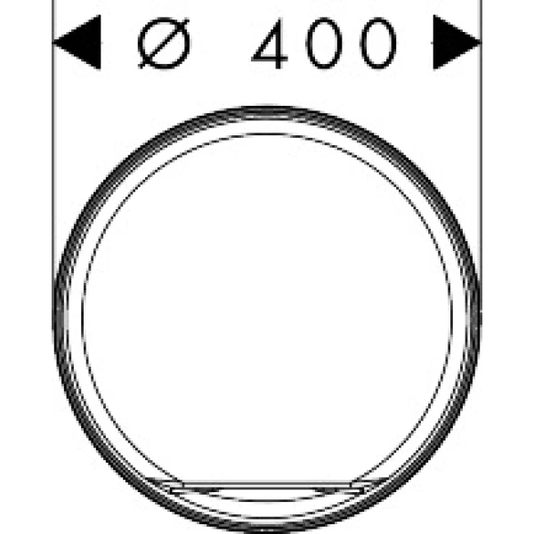 Раковина-чаша Hansgrohe Xuniva Evo S 60323760 40x40 см, накладная, серый матовый