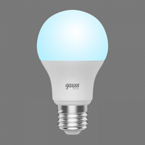 Лампа светодиодная Gauss Basic E27 12Вт 4100K 202402212