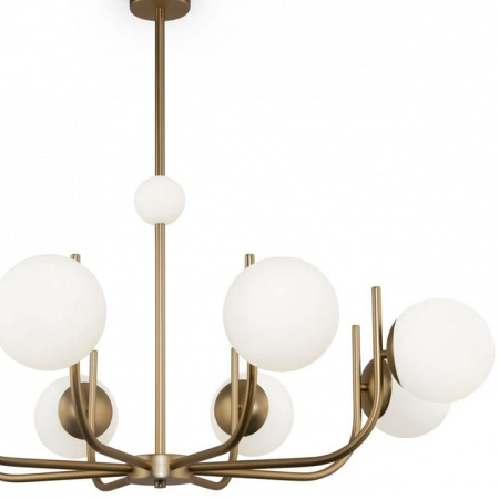 Люстра на штанге Maytoni Рандеву MOD109PL-08BS