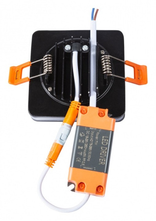 Встраиваемый светильник Arte Lamp Tabit A8432PL-1BK