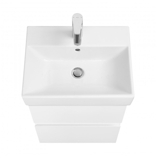 Тумба под раковину Roca Oleta 50 A857638806 белый глянец