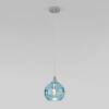 Подвесной светильник Eurosvet Lotus 50221/1 голубой