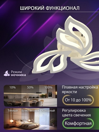 Потолочная люстра Natali Kovaltseva LED LAMPS 81426