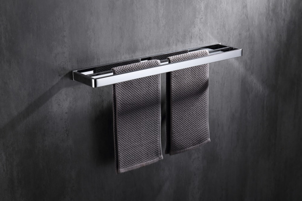 Полотенцедержатель двойной Abber Westen AA1756 хром