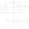 Раковина 120x45 см Акватон Премьер 1A702431PR010