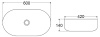 Накладная раковина BelBagno BB1084-H301