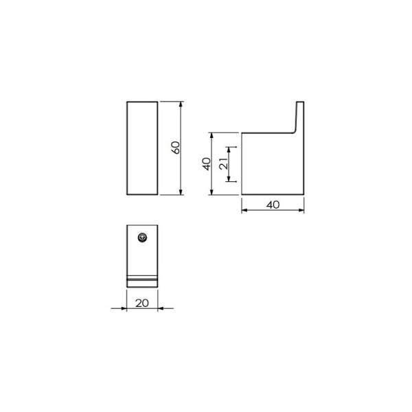 Крючок для ванной Kludi Vela C 31984N0 брашированное золото