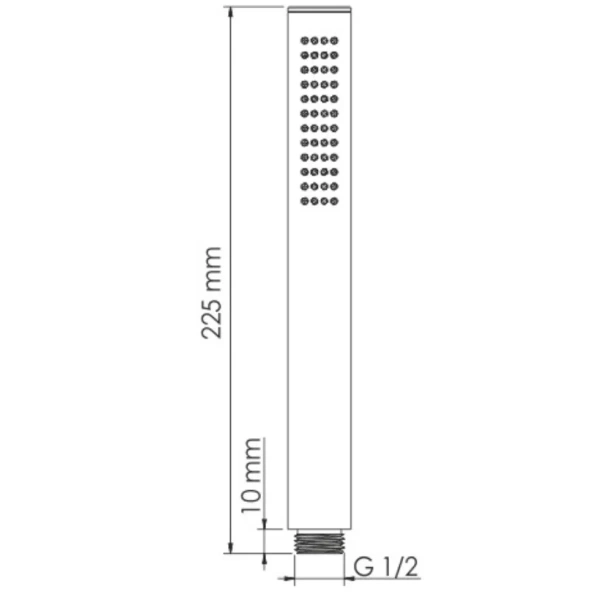 Гигиенический душ WasserKRAFT Mosel A4651.271.057.136 со смесителем, хром