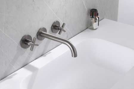 Смеситель для раковины Abber Wasser Kreis AF81121NG никель